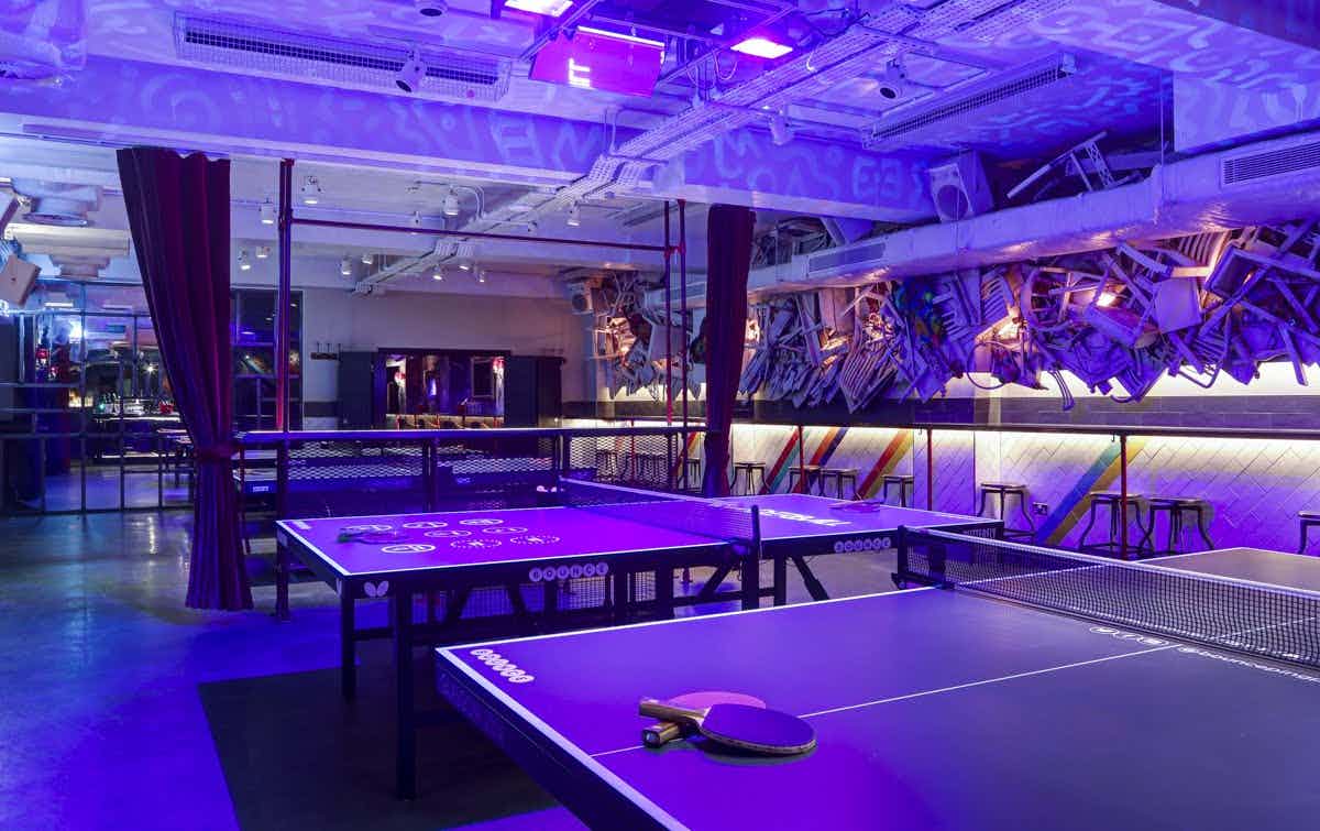 Full Venue Hire, Bounce, Old Street - The Home of Ping Pong
